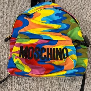 Moschino Vibrant Camouflage Backpack